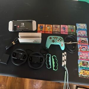 Nintendo Switch Animal Crossing Edition - Mint Green and White